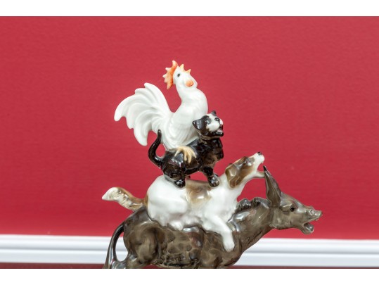 Hutschenreuther Porcelain Bremen Town Figurine