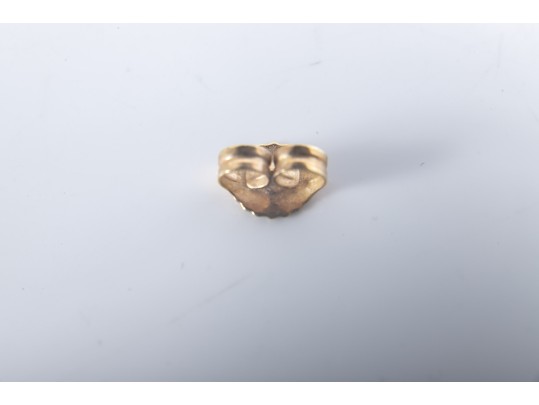 14k Yellow Gold Pear-Shaped Cultured Pearl Earrings