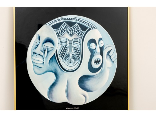 1981 Exhibition Poster For The Dinner Party: Judy Chicago