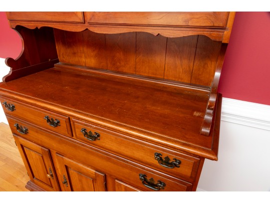 Traditional Cherry Hutch Cupboard