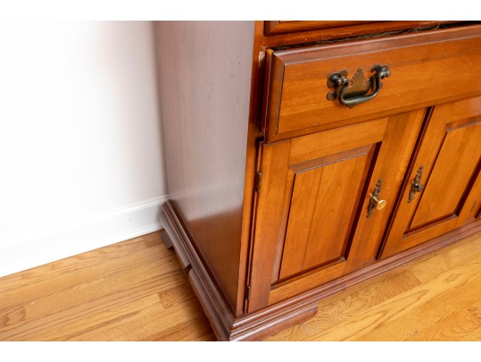 Traditional Cherry Hutch Cupboard