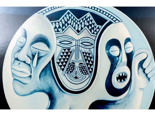 1981 Exhibition Poster For The Dinner Party: Judy Chicago