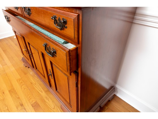 Traditional Cherry Hutch Cupboard