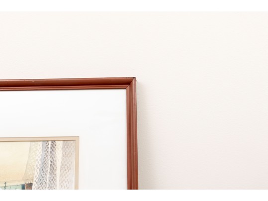 Jean Gibson (American [FL], 1938-2017) Watercolor, Kitchen Window