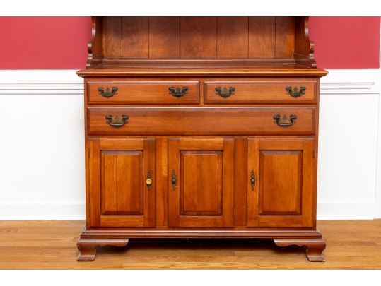 Traditional Cherry Hutch Cupboard