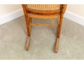 Vintage Caned Rocking Chair