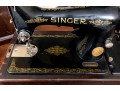 Mid Century Singer Sewing Machine With Accessories