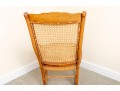 Vintage Caned Rocking Chair