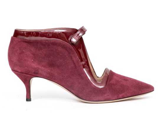 Armani Maroon Heeled Shoes, Size 41