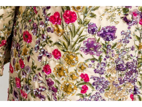 Franco Bertoli Floral Sequenced Dress