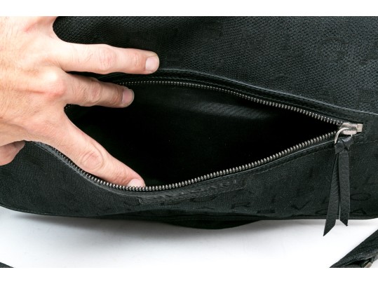 Bvlgari Black Logo Messanger Bag