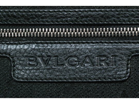 Bvlgari Black Logo Messanger Bag