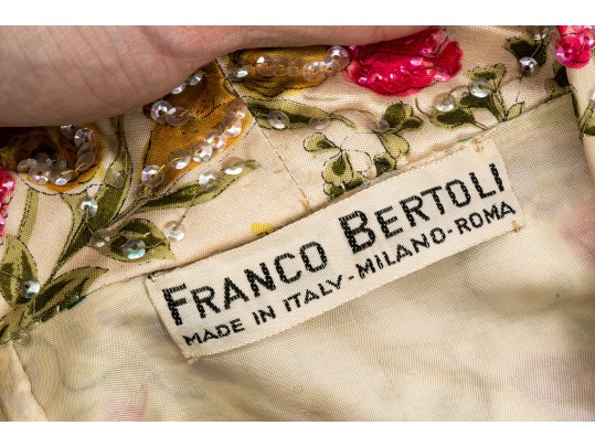 Franco Bertoli Floral Sequenced Dress