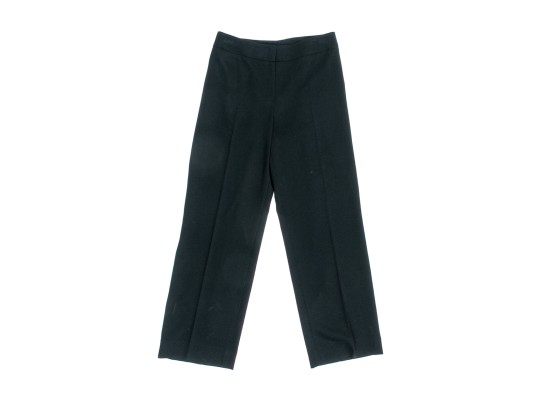Escada Classic Black Wool Pants, Size 44