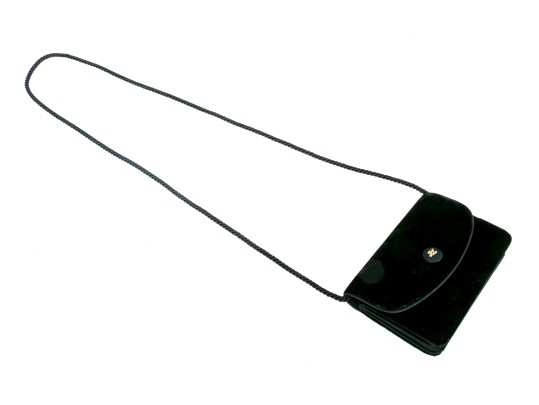 Ralph Lauren Black Label Stunning Velvet Shoulder Bag