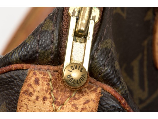 Louis Vuitton Iconic Brown Logo Speedy 25 Top Handle Bag