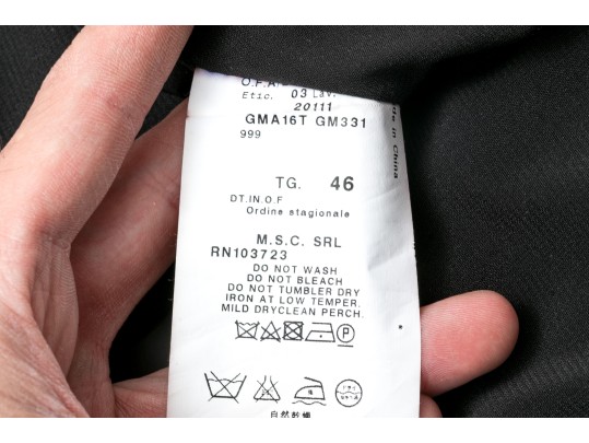 Armani Collezioni Fabulous Ruched Black Silk Sleeveless Dress, Size 10