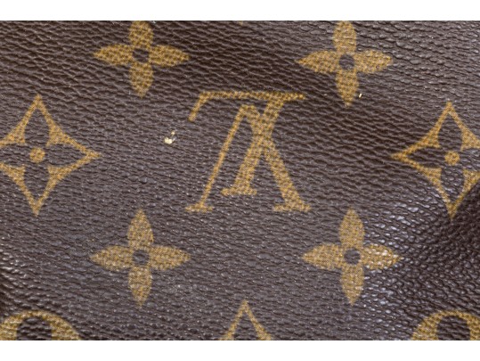 Louis Vuitton Iconic Brown Logo Speedy 25 Top Handle Bag