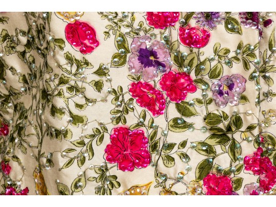 Franco Bertoli Floral Sequenced Dress