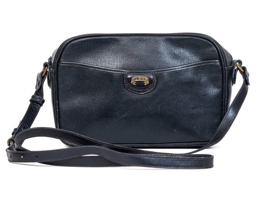 Classic Navy Blue Ghurka Shoulder Bag