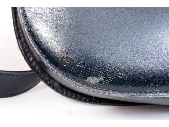 Fantastic Gucci Dark Navy Leather Shoulder Bag