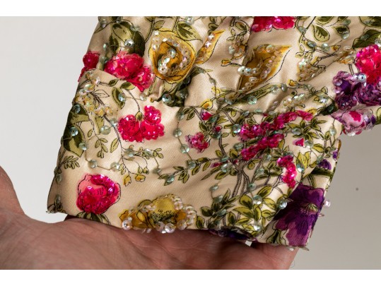 Franco Bertoli Floral Sequenced Dress