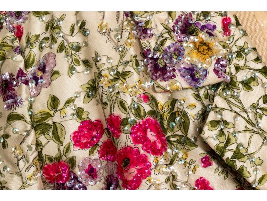 Franco Bertoli Floral Sequenced Dress