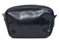 Salvatore Ferragamo Elegant Simple Navy Blue Leather Shoulder Bag