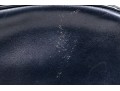 Elegant Dark Navy Blue Leather Gucci Shoulder Bag
