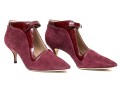 Armani Maroon Heeled Shoes, Size 41
