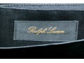 Ralph Lauren Black Label Stunning Velvet Shoulder Bag