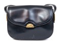 Fantastic Gucci Dark Navy Leather Shoulder Bag