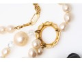 Yves Saint Laurent Faux Pearl Necklace