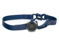 Gucci Fabulous Vintage Blue Leather Know And Gunmetal Tone Circle Belt