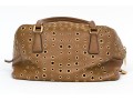 Prada Leather Grommet Handbag
