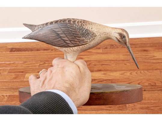Collection Of 5 Assorted Makers, Hand Carved And Painted Bird Models 
