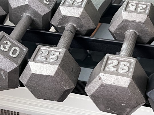Nautilus Two Tiered Weight Rack