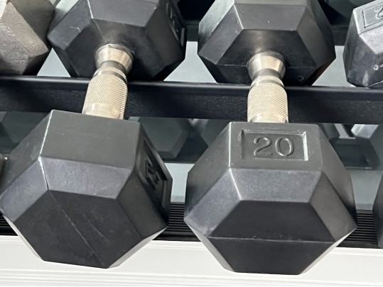 Nautilus Two Tiered Weight Rack