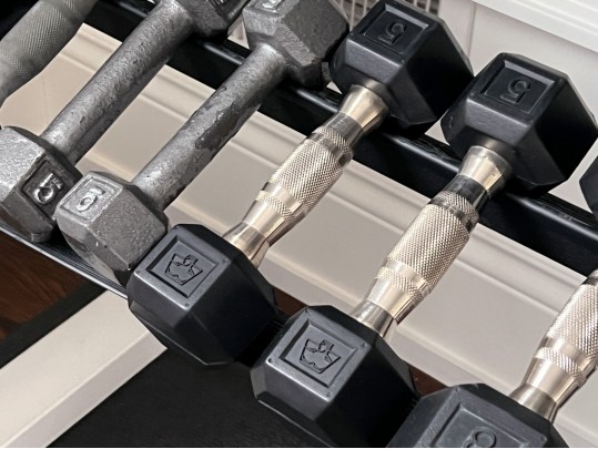 Nautilus Two Tiered Weight Rack