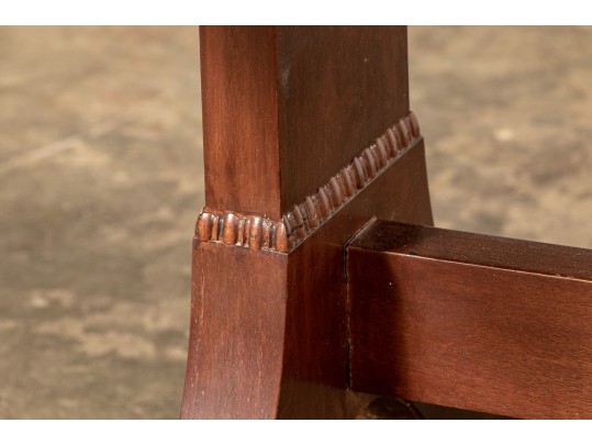 Vintage Regency Style Mahogany Sofa Table 