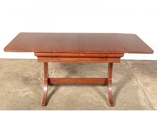 Vintage Regency Style Mahogany Sofa Table 