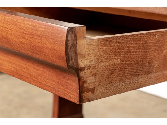 Vintage Regency Style Mahogany Sofa Table 
