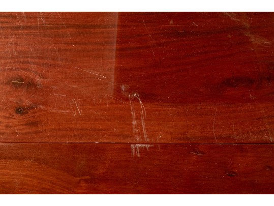 Vintage Regency Style Mahogany Sofa Table 