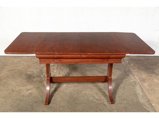 Vintage Regency Style Mahogany Sofa Table 