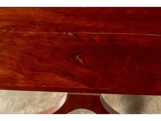 Vintage Regency Style Mahogany Sofa Table 