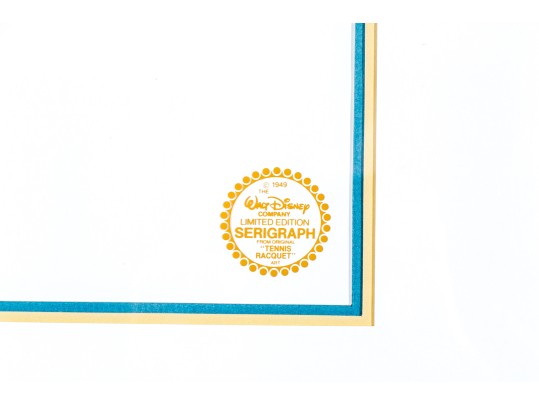 Walt Disney Limited Edition Serigraph, 