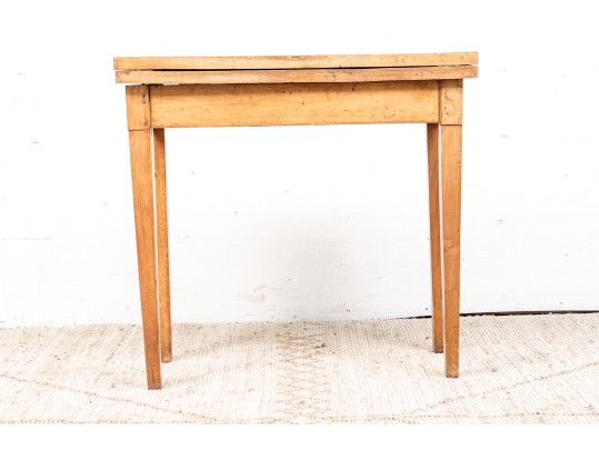 Antique Cherry Games Table Ca. 1810-30