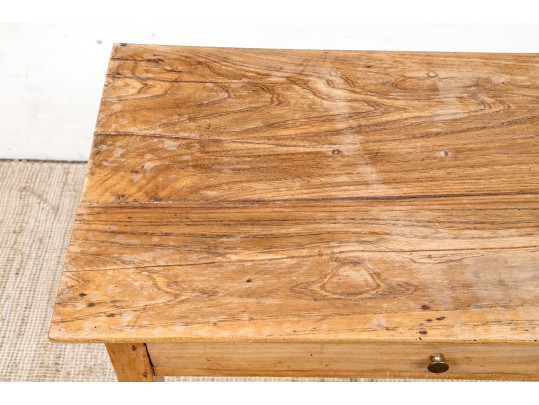 Antique French Walnut Occasional Table 