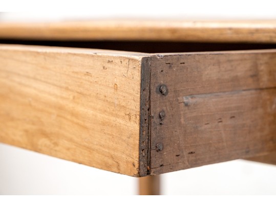 Antique French Walnut Occasional Table 