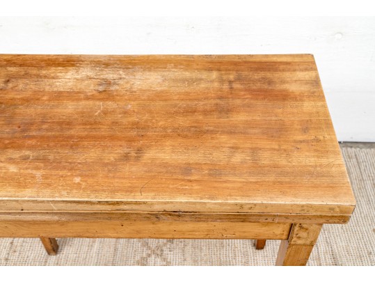 Antique Cherry Games Table Ca. 1810-30